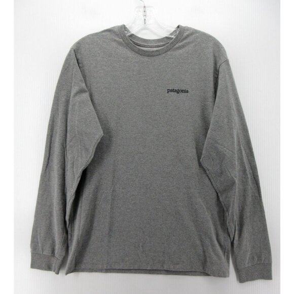 Patagonia Shirt Small Pullover Responsibili-Tee Regular Fit Graphic T - Picture 1 of 10